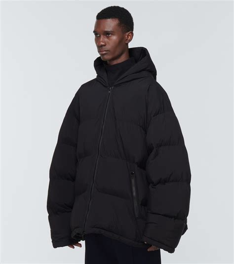 balenciaga quilted leather jacket replica|balenciaga puffer denim jacket.